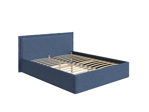 Кровать с основанием Aura Next - Кровать в лаконичном дизайне в обивке из мебельной ткани