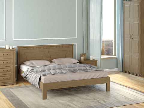 Кровать премиум Milena-М-тахта - Кровать в классическом стиле из массива.