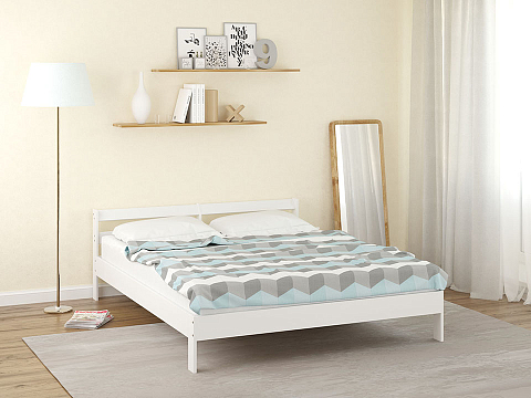 Кровать полуторная Оттава - Универсальная кровать из массива сосны.